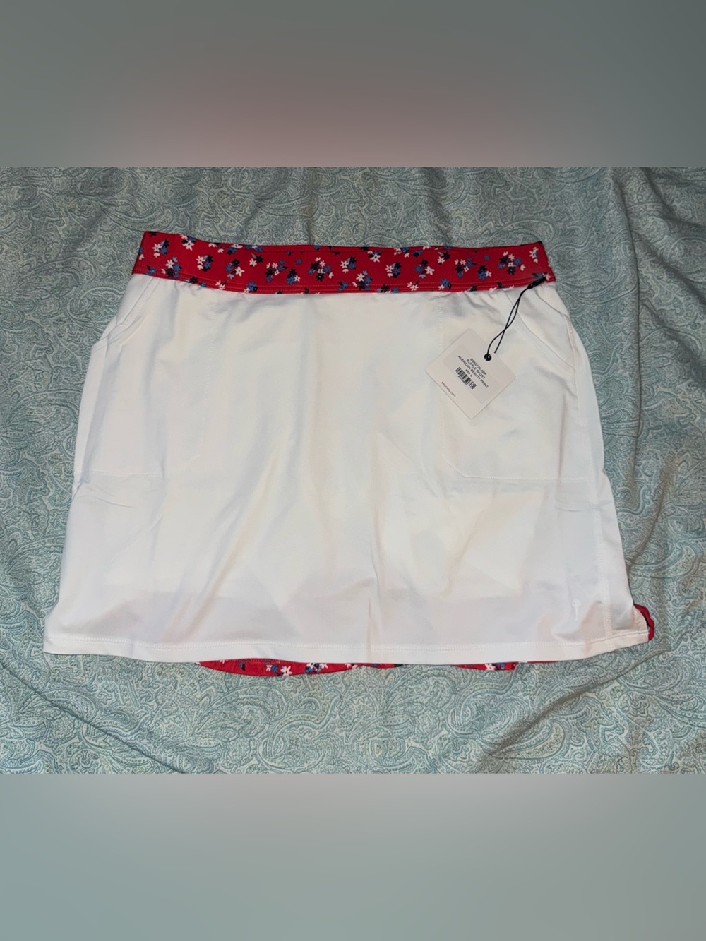 Belyn Key Floral Ruffle Skort - NWT